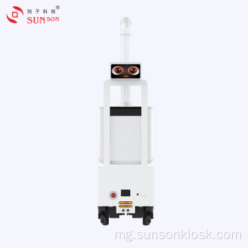 Robot fisakafoanana Sterilizing Mist Spray Hall